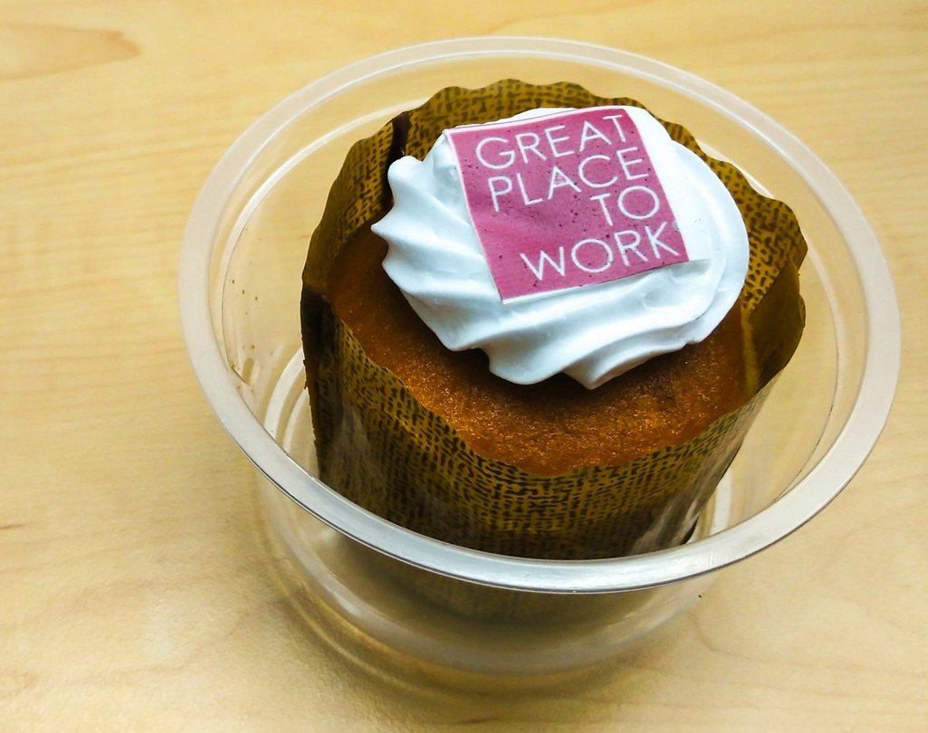 cup cake on table